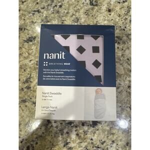 Nanit Breathing Wear Swaddle Single Pack 3-6 months 14-18 pounds New in Box